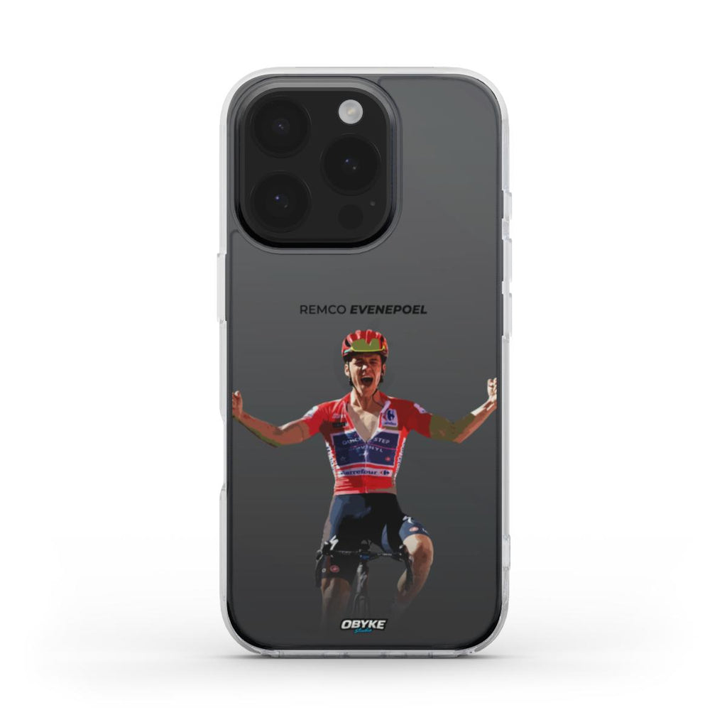 Coque transparente - Remco Evenepoel Vuelta
