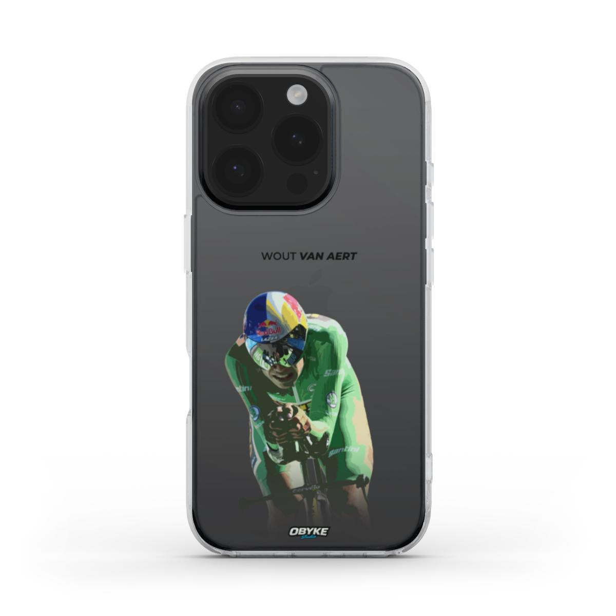 Coque transparente - Wout Van Aert Maillot Vert