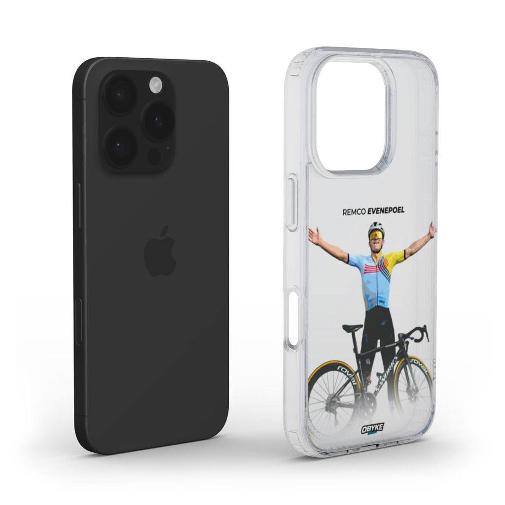 Coque transparente - Remco Evenepoel champion olympique
