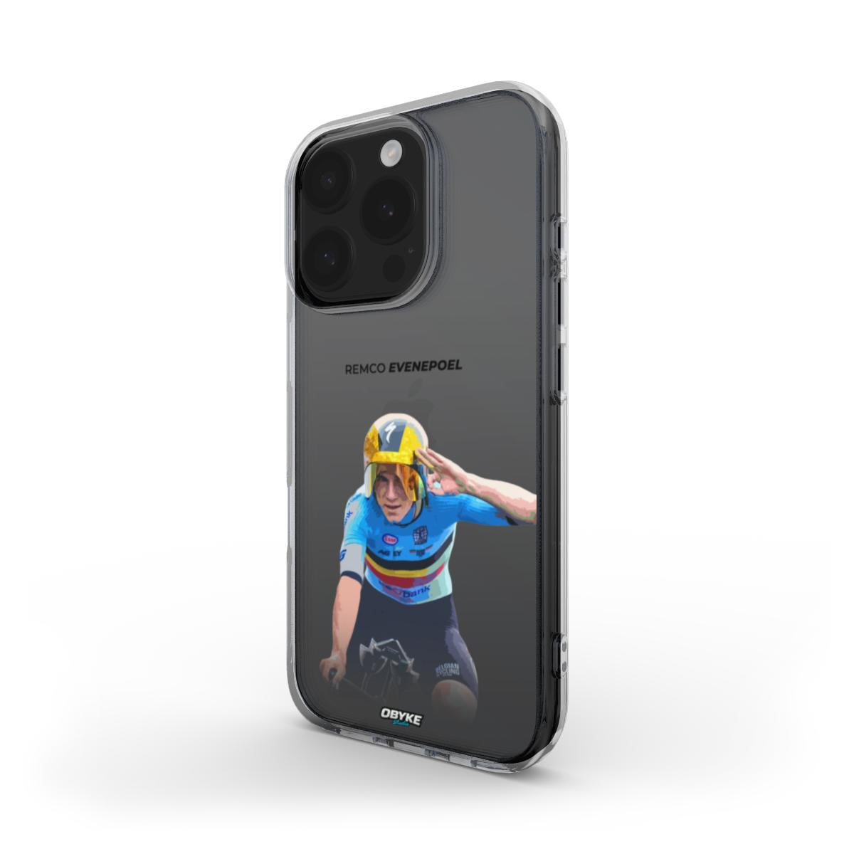 Coque transparente - Remco Evenepoel ITT World Champ