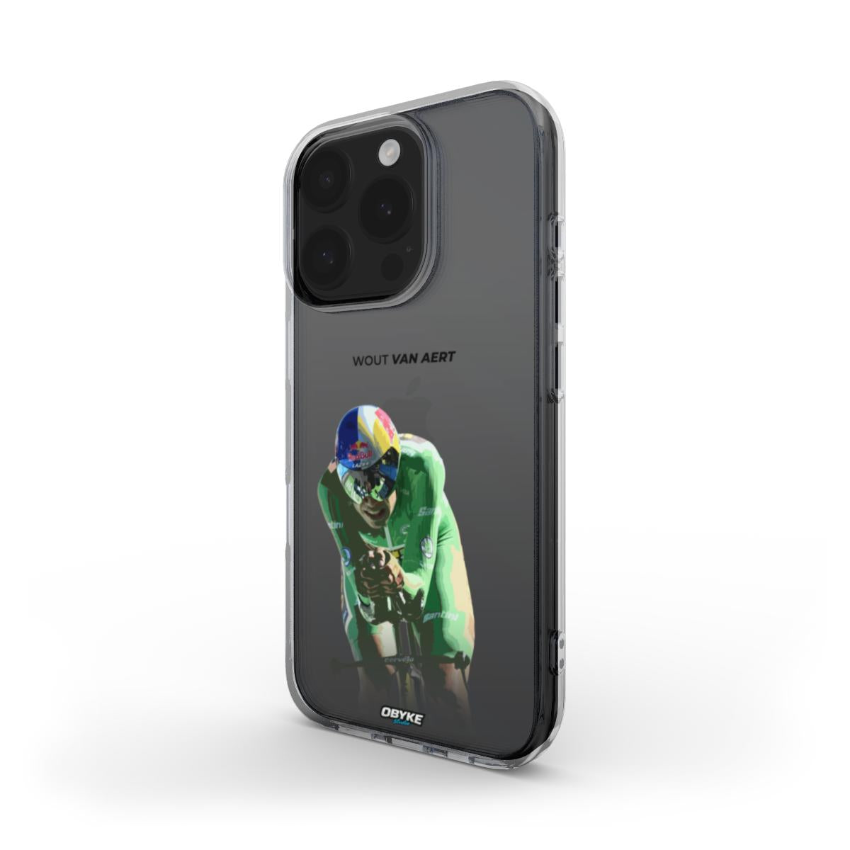 Coque transparente - Wout Van Aert Maillot Vert