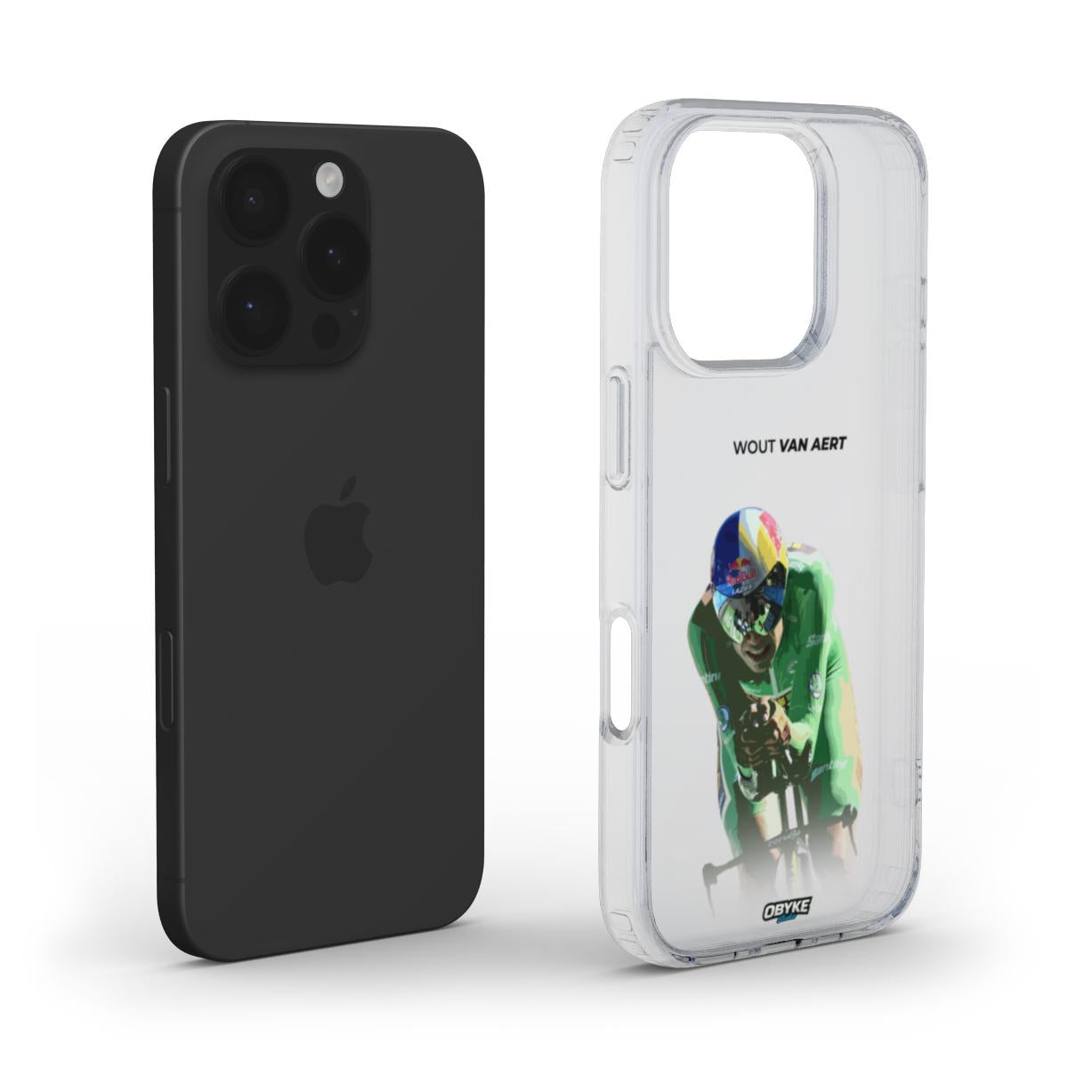 Coque transparente - Wout Van Aert Maillot Vert