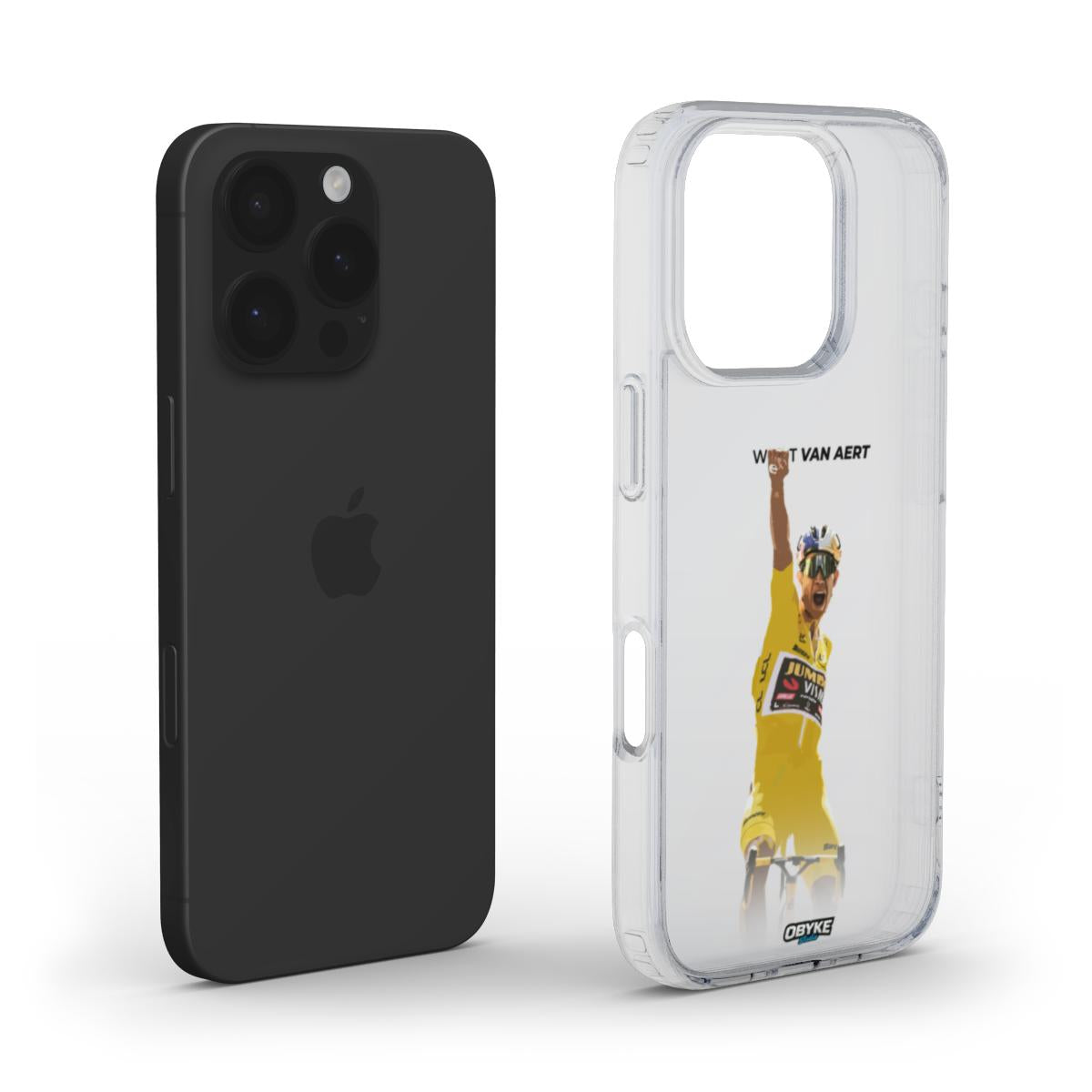 Coque transparente - Wout Van Aert Maillot Jaune