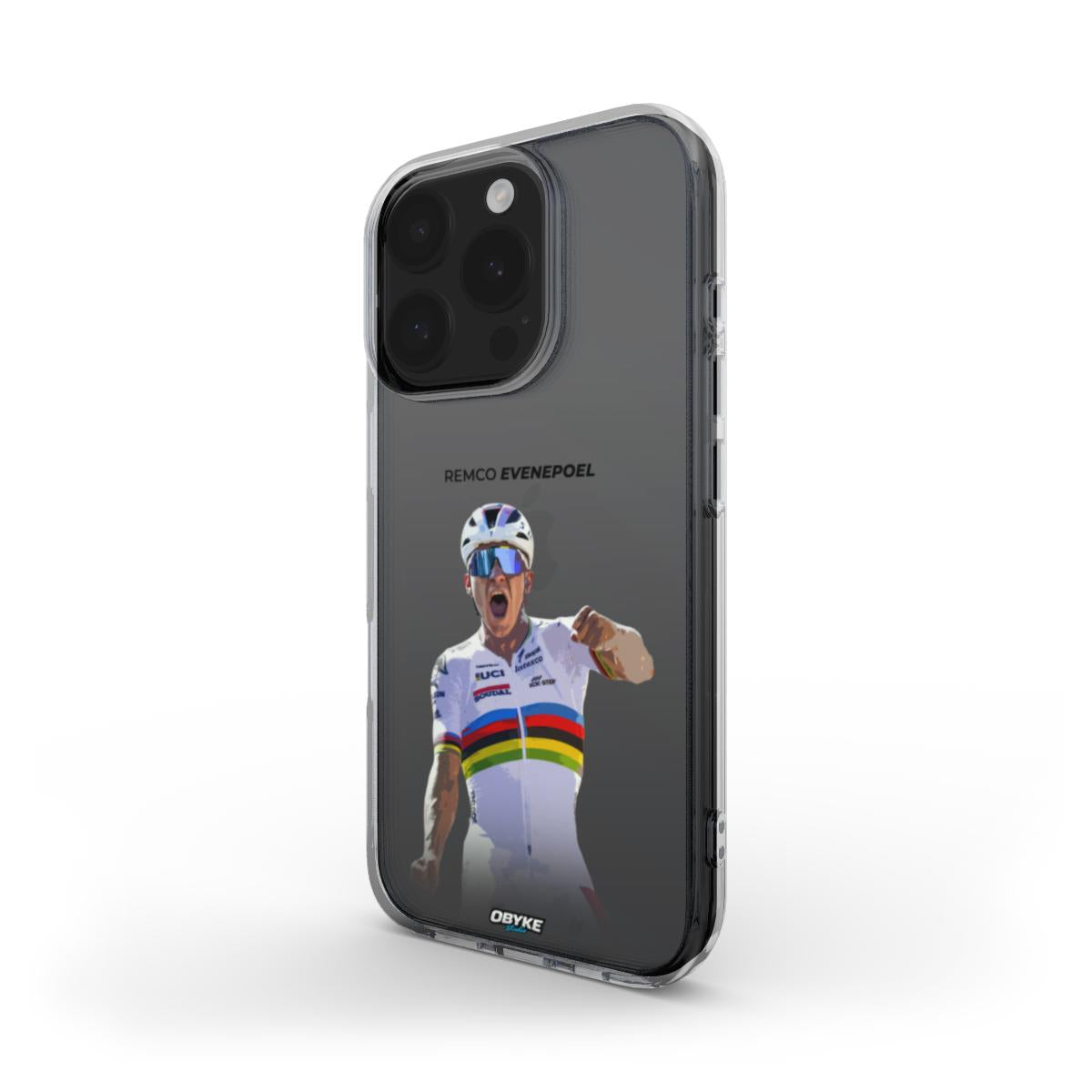 Coque transparente - Remco Evenepoel World Champ