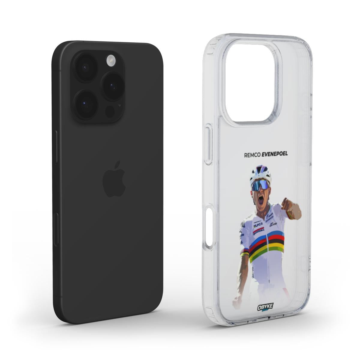 Coque transparente - Remco Evenepoel World Champ