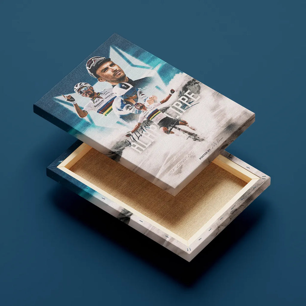 Toile - Julian Alaphilippe (Champion du Monde)