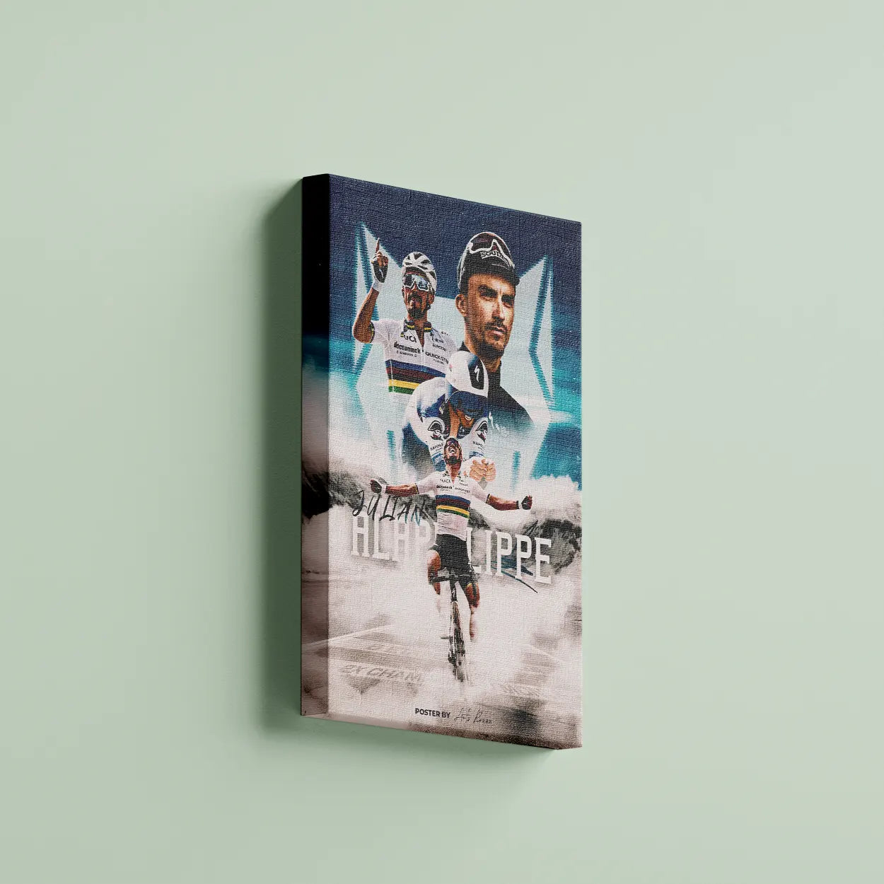 Toile - Julian Alaphilippe (Champion du Monde)