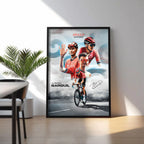 Poster Encadré - Warren Barguil