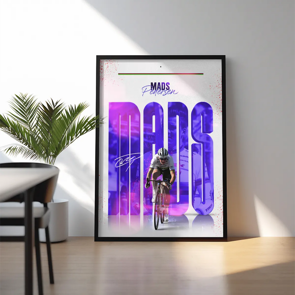 Poster Encadré - Mads Pedersen ( Édition Arc-En-Ciel🌈 )