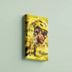 Toile - Tadej Pogacar ( Édition Maillot Jaune )