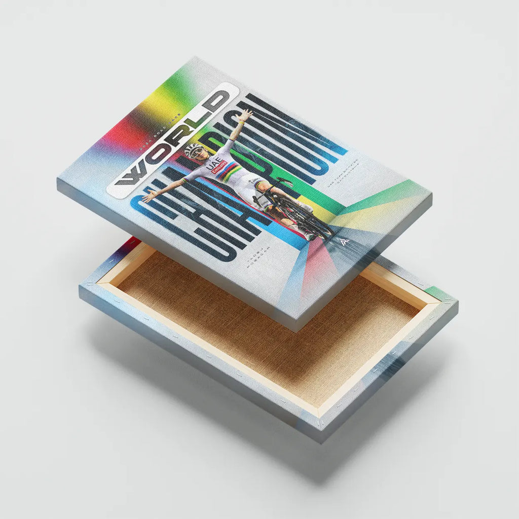 Toile - Tadej Pogacar World Champion 2024