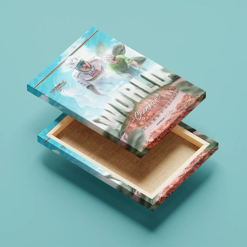 Toile - Tadej Pogacar World Champion 2025