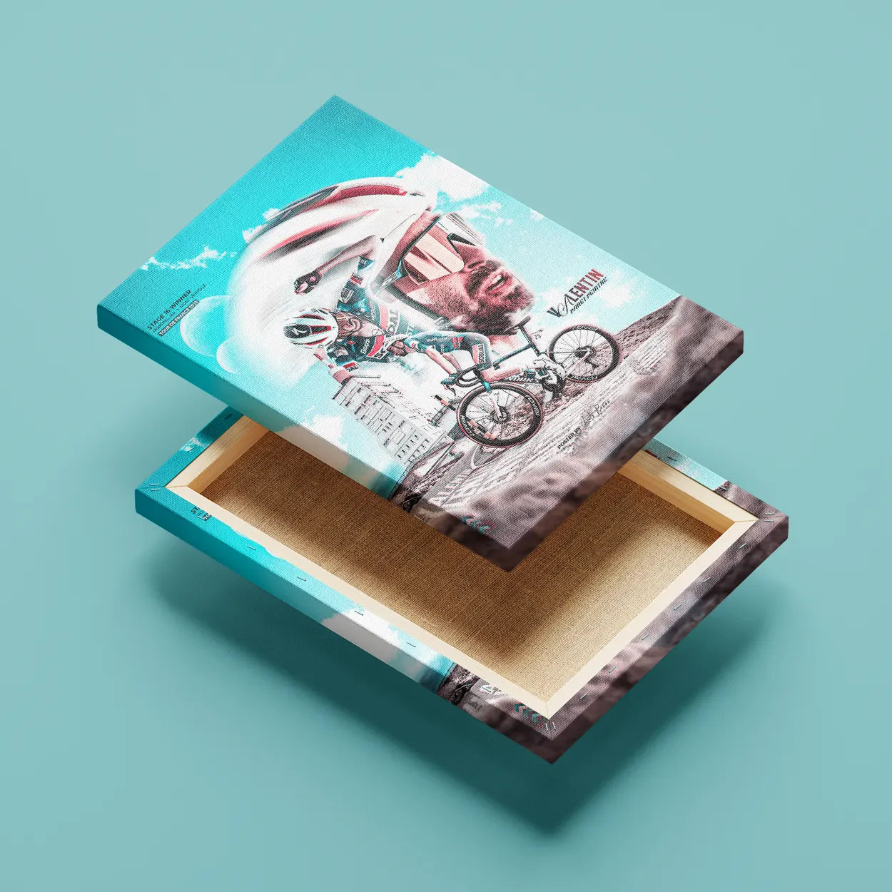 Toile - Valentin Paret-Peintre Victoire sur le Mont Ventoux